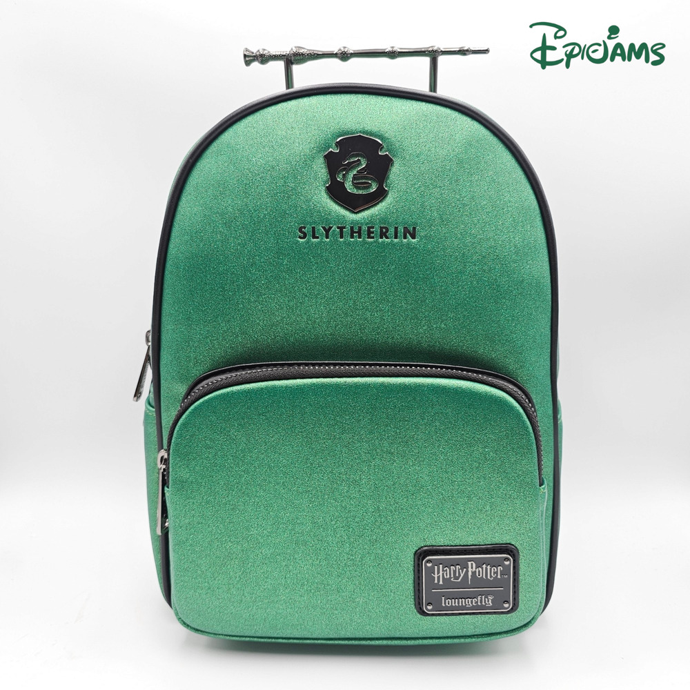 Loungefly Harry Potter Slytherin Elder Wand Mini Backpack